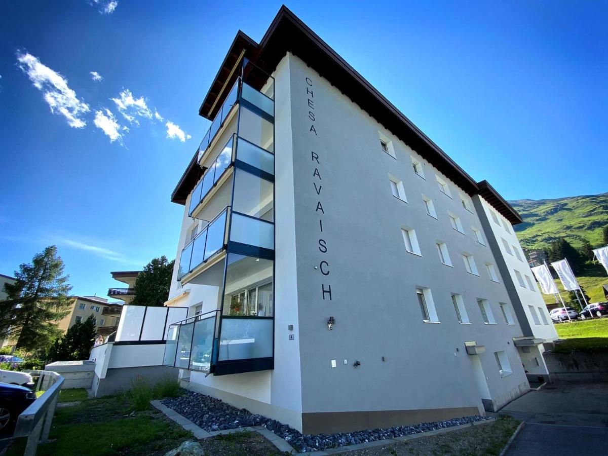 Zentrale Top Wohnung Chesa Ravaisch Davos Esterno foto